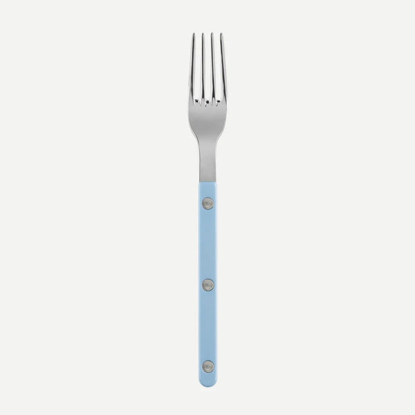 SABRE BISTROT SHINY DESSERT FORK PASTEL BLUE