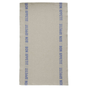 FRENCH LINEN TEA TOWEL BON APPETIT