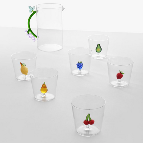 ICHENDORF MILANO FRUITS AND FLOWER TUMBLERS