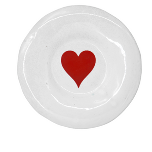 KUHN KERAMIK BERLIN SAUCER - Heart