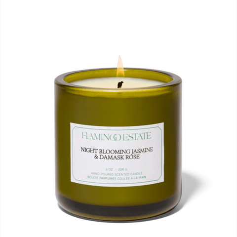 NIGHT BLOOMING JASMINE & DAMASK ROSE CANDLE