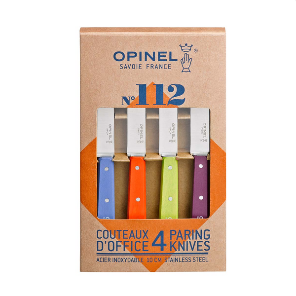 OPINEL PARING KNIVES SET No. 112 (2 COLORS)