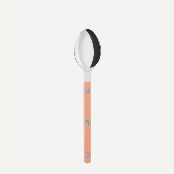 SABRE BISTROT SHINY DESSERT SPOON NUDE PINK