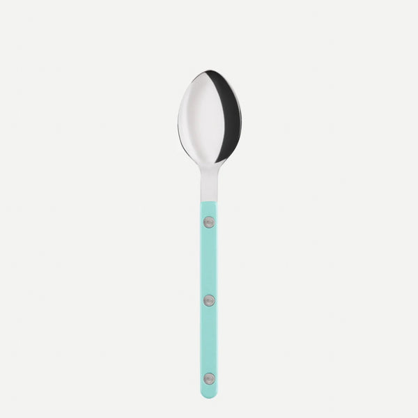 SABRE BISTROT SHINY DESSERT SPOON PASTEL GREEN