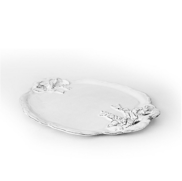 CARRON PARIS MARIE-ANTOINETTE PLATTER WITH HANDLE LARGE