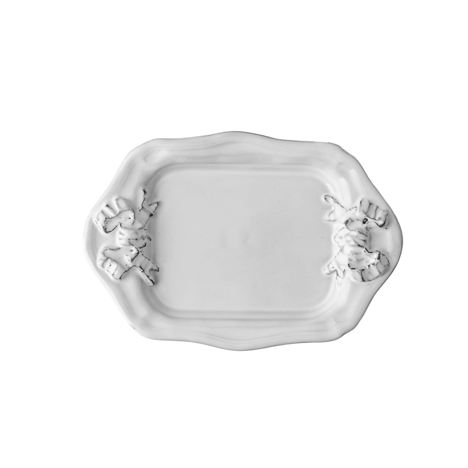 CARRON PARIS MARIE-ANTOINETTE RIBBON RECTANGULAR PLATTER