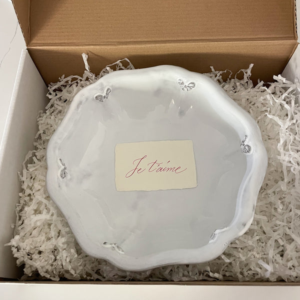 CARRON PARIS MARIE-ANTOINETTE KNOT SALAD BOWL