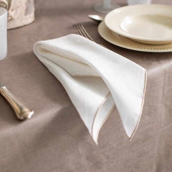 THE MORE THE HAPPIER presents Linen Napkins by Borgo Delle Tovaglie