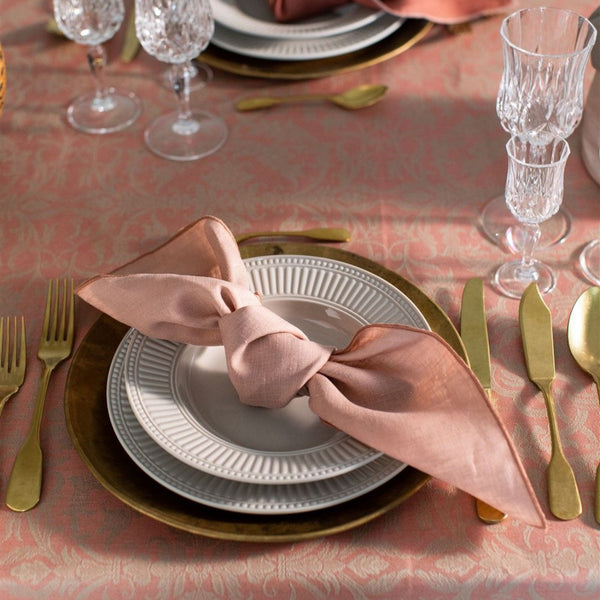 THE MORE THE HAPPIER presents Linen Napkins by Borgo Delle Tovaglie