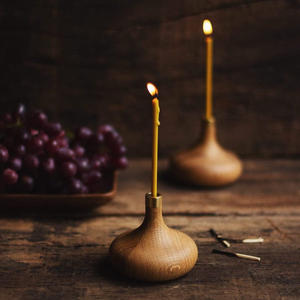 OAK CANDLE HOLDER by OVO Things