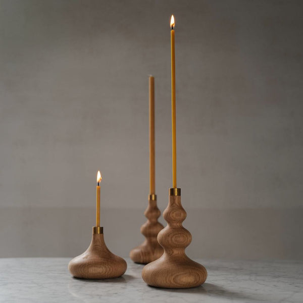 OAK CANDLE HOLDER by OVO Things