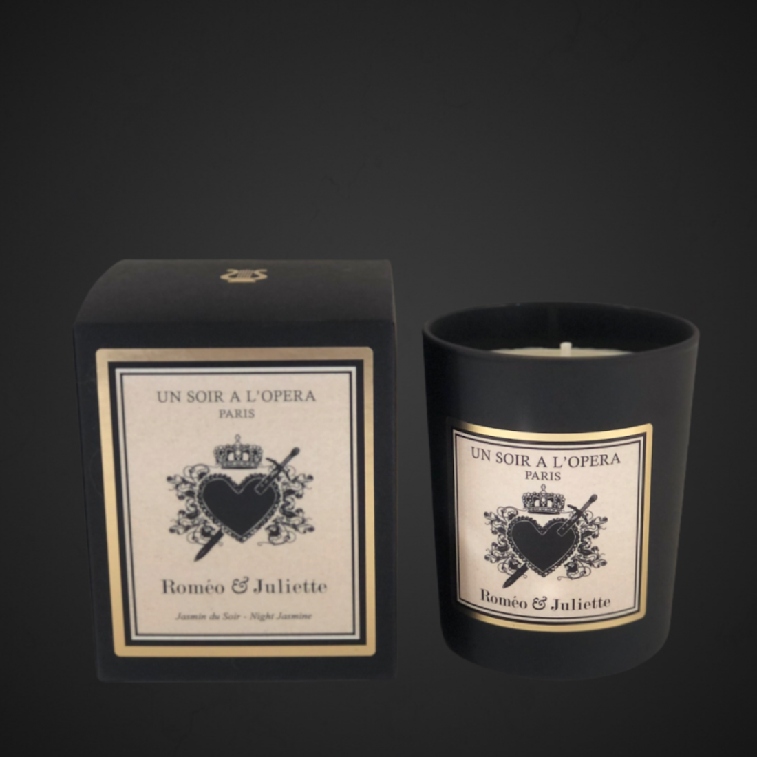 Romeo & Juliet Scented Candle (Night Jasmine) by Un Soir à l'Opéra (A night at the Opera)