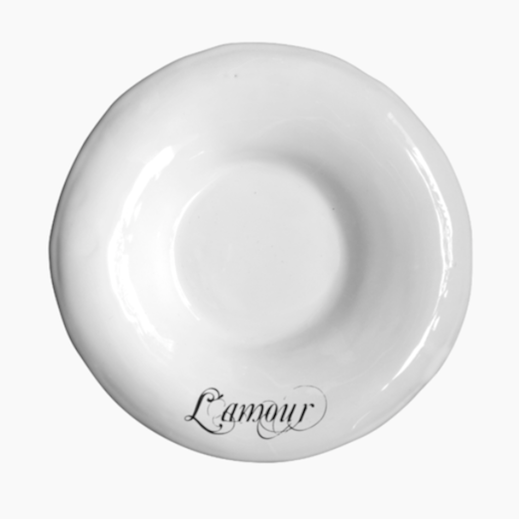 KUHN KERAMIK BERLIN PLATE - L'amour