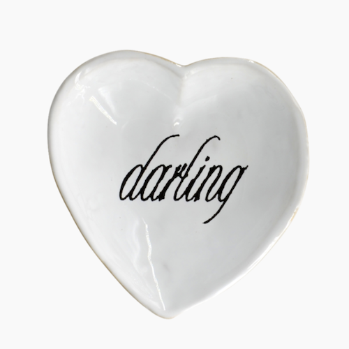 KUHN KERAMIK SOUVENIR HEART BOWL - Darling