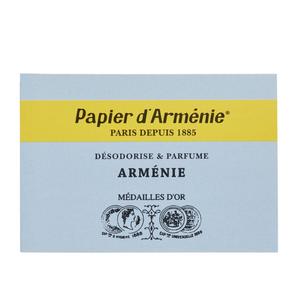 PAPER INCENSE BOOKLET - ARMENIE SCENT