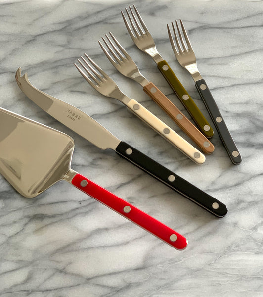 SABRE PARIS BISTROT FLATWARE - DARK GREY (2 STYLES)